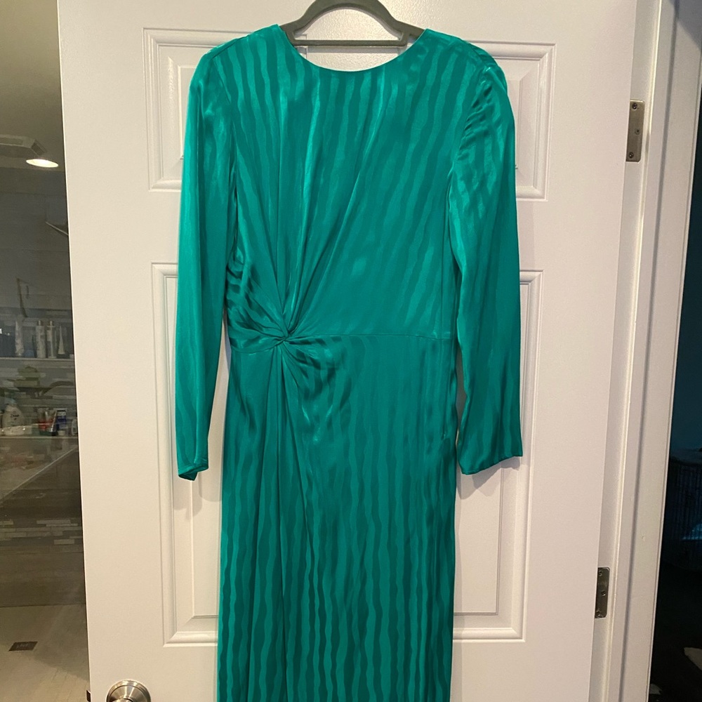 & Other Stories teal dress